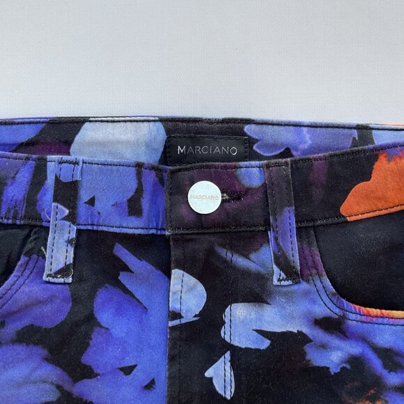 Guess By Marciano Women’s Stiletto No. 97 Skinny High Rise Jeans Printed Size 24 - Picture 6 of 11